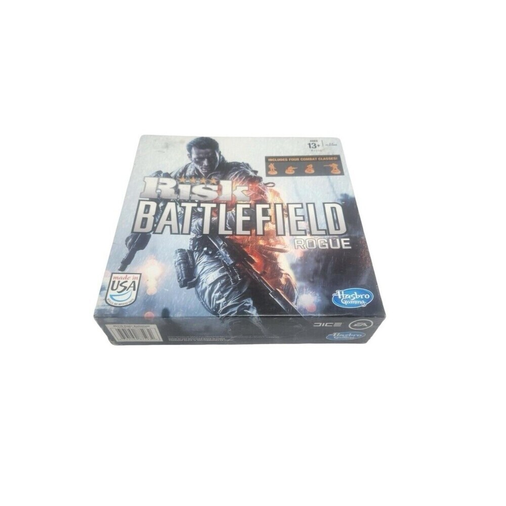 Risk Battlefield Rogue Strategy War Board Game by Hasbro Open Box Sealed Content